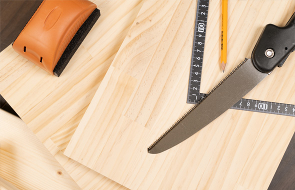 家具ではない木を使ったリフォームも歓迎